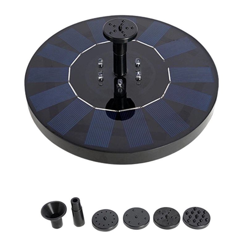 Floating Solar Fountain Water Pump - B08B-Pilsiz Güneş Enerjili Çeşme, Kuş Banyoları,