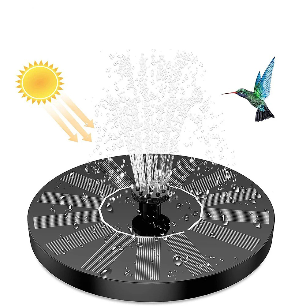 Floating Solar Fountain Water Pump - 13 cm Yüzen Güneş Paneli Güneş