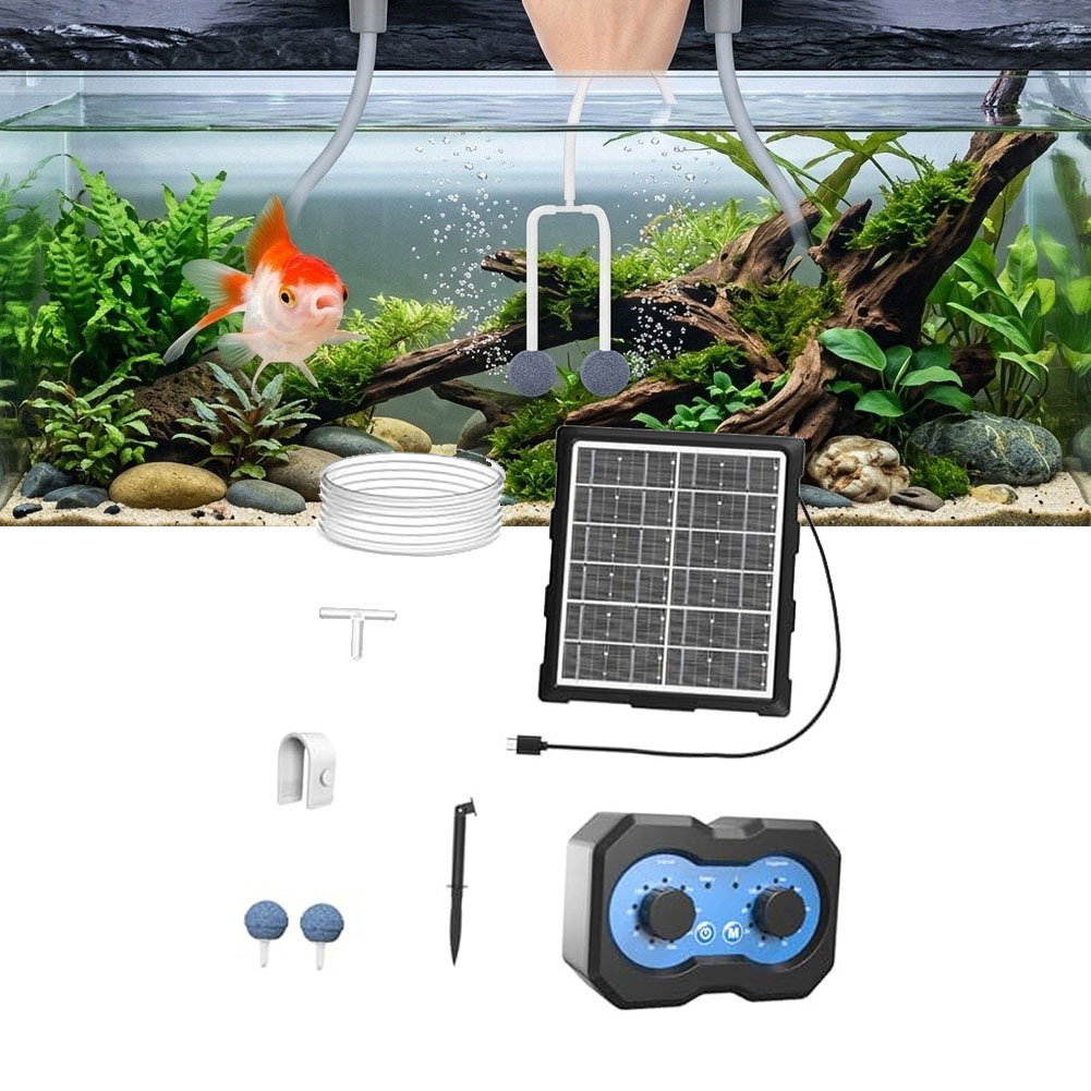 Solar Pond Aerator Oxygen Pump - Güneş Enerjili Havuz Oksijen Cihazı 3W