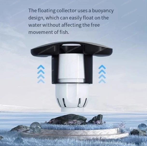 Pond Leaf Skimmer Floating Automatic - Balık Havuzu Yüzen Skimmer Otomatik Yaprak
