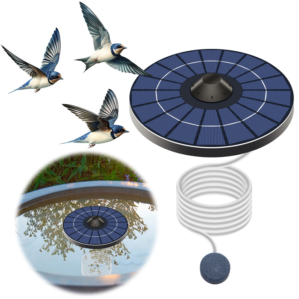 Solar Pond Aerator Oxygen Pump - Güneş Enerjili Yüzer Gölet Havalandırıcısı, Hava