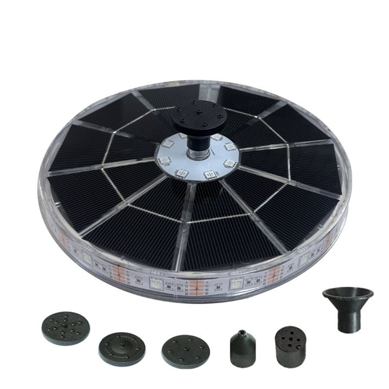 AT43-Yüzer Çeşme Güneş Enerjil - Floating Solar Fountain Water Pump incelemesi ve fiyatı