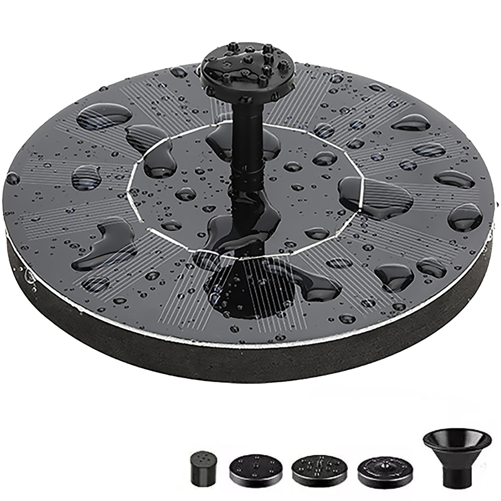 1W Güneş Enerjili Çeşme Pompas - Floating Solar Fountain Water Pump incelemesi ve fiyatı