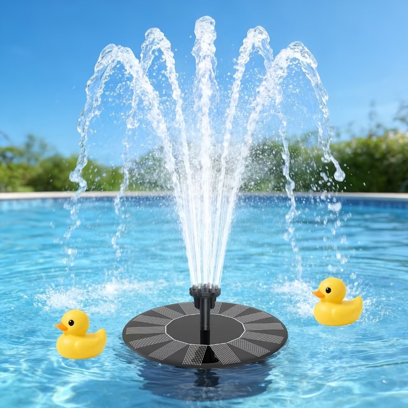Güneş Enerjili Çeşme Pompası,  - Floating Solar Fountain Water Pump incelemesi ve fiyatı