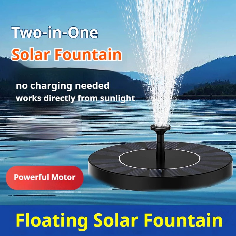 Güneş Enerjili Çeşme Pompası,  - Floating Solar Fountain Water Pump incelemesi ve fiyatı
