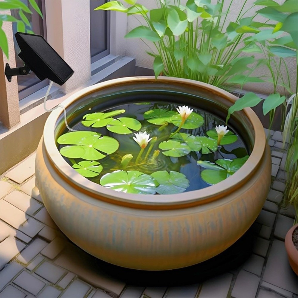 Düşük Sesli Güneş Enerjili Oks - Solar Pond Aerator Oxygen Pump incelemesi ve fiyatı