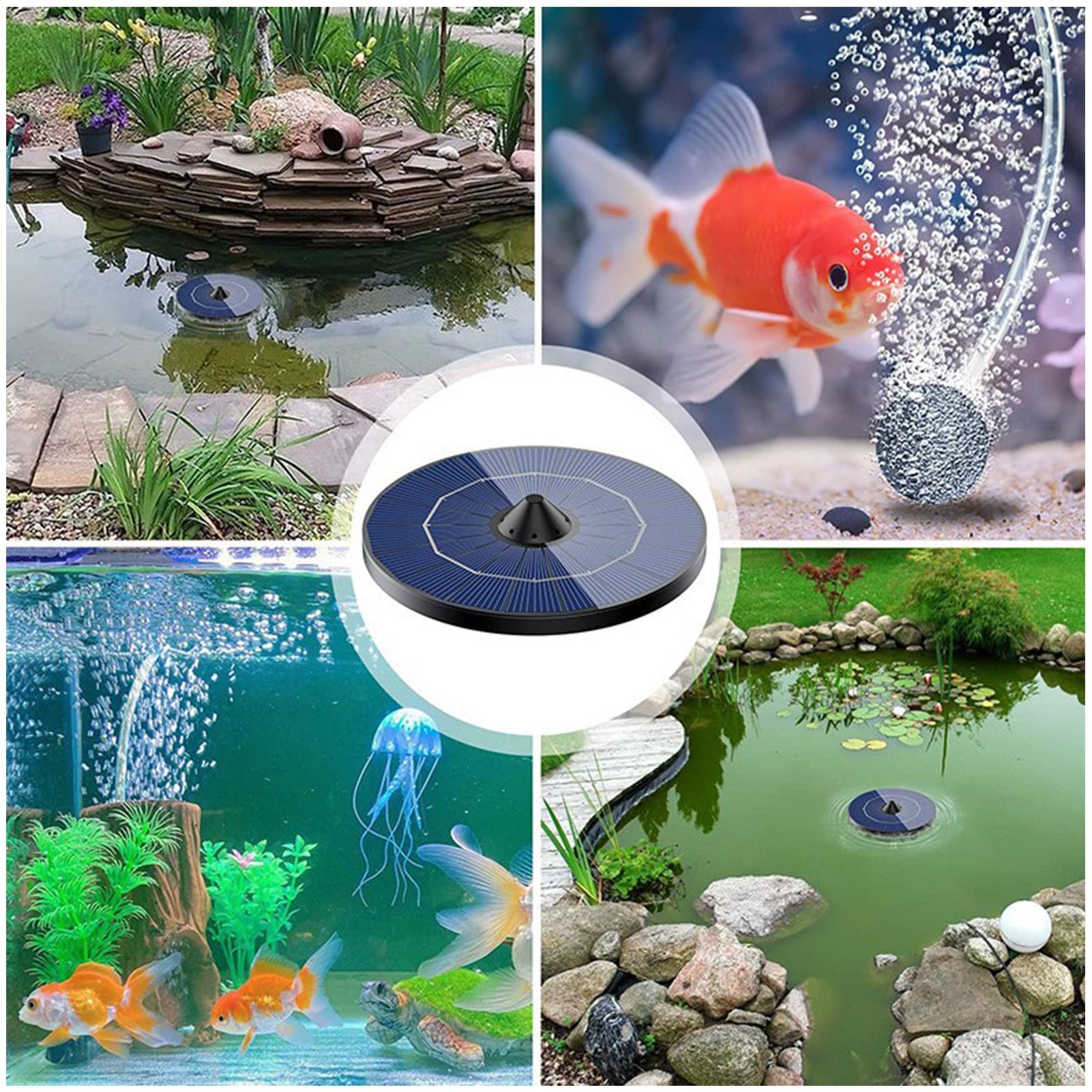 Güneş enerjili havuz havalandı - Solar Pond Aerator Oxygen Pump incelemesi ve fiyatı
