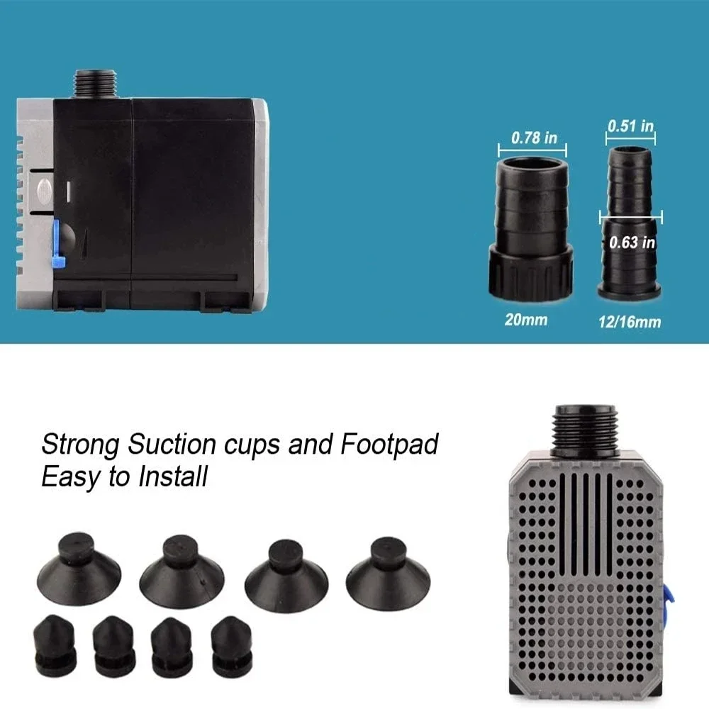 Son Derece Sessiz, Su Altı Akv - Submersible Pond Pump 5000L H incelemesi ve fiyatı
