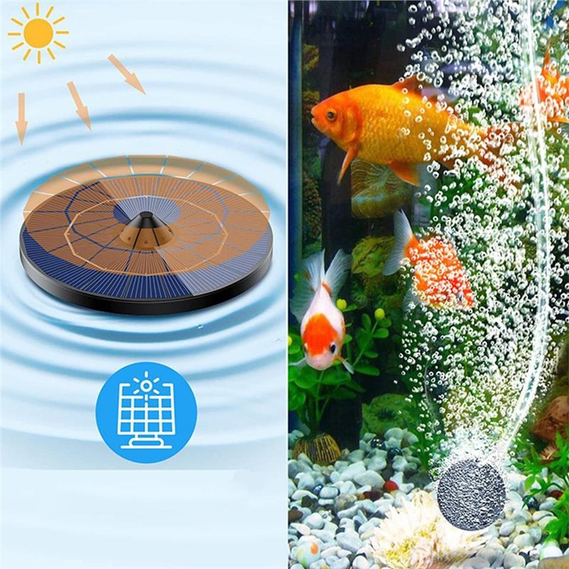 ABFI! Yüzen Güneş Enerjili Hav - Solar Pond Aerator Oxygen Pump incelemesi ve fiyatı