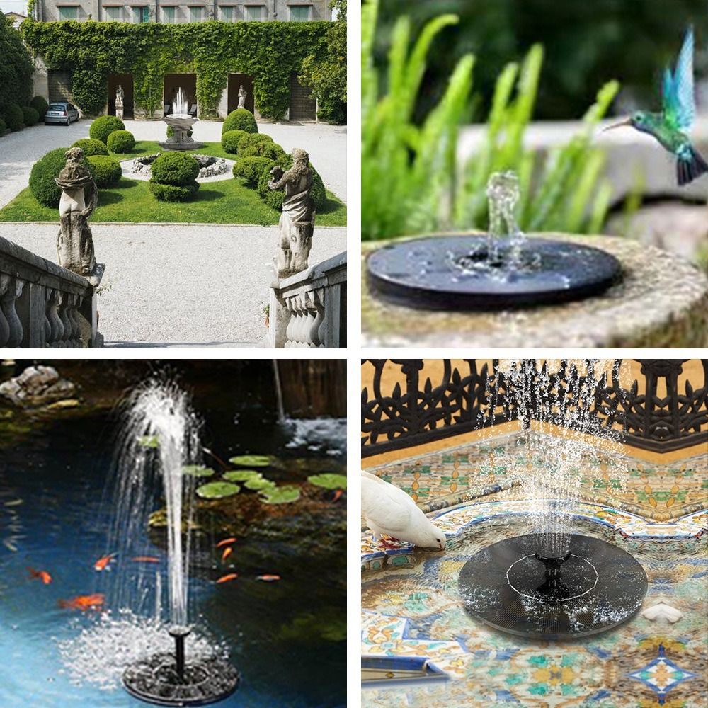 Enerji Tasarruflu Güneş Enerji - Floating Solar Fountain Water Pump incelemesi ve fiyatı