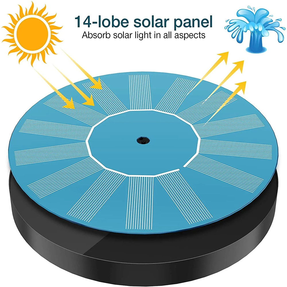 13 cm Yüzen Güneş Paneli Güneş - Floating Solar Fountain Water Pump incelemesi ve fiyatı