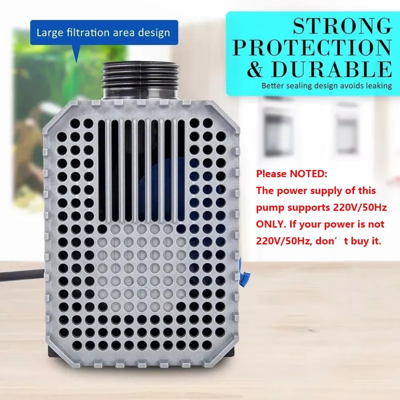 Balık Tankı, Çeşme, Bahçe Havu - Submersible Pond Pump 5000L H incelemesi ve fiyatı