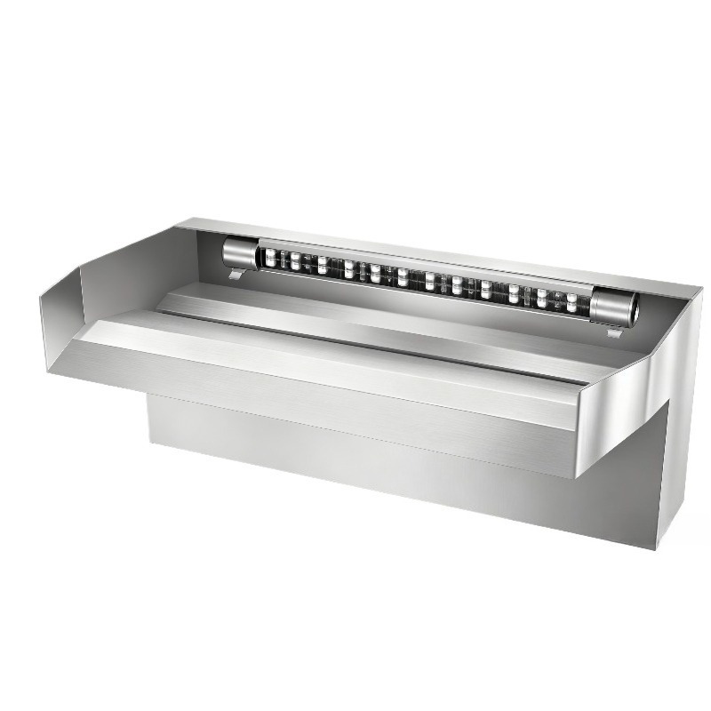 Paslanmaz Çelik 304 Şelale Çık - Waterfall Spillway Stainless Steel Weir incelemesi ve fiyatı