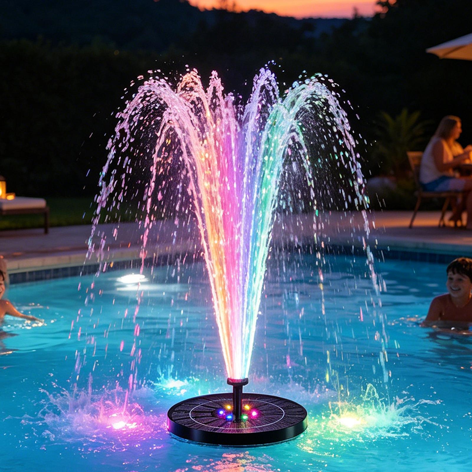 LED Işıklı Yüzen Güneş Enerjil - Floating Solar Fountain Water Pump incelemesi ve fiyatı