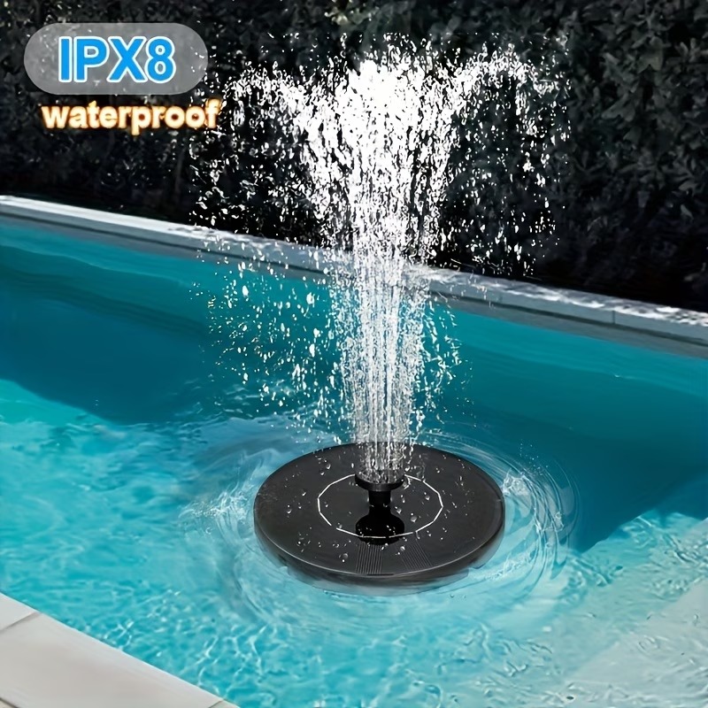 LED'li Güneş Enerjili Su Pompa - Floating Solar Fountain Water Pump incelemesi ve fiyatı