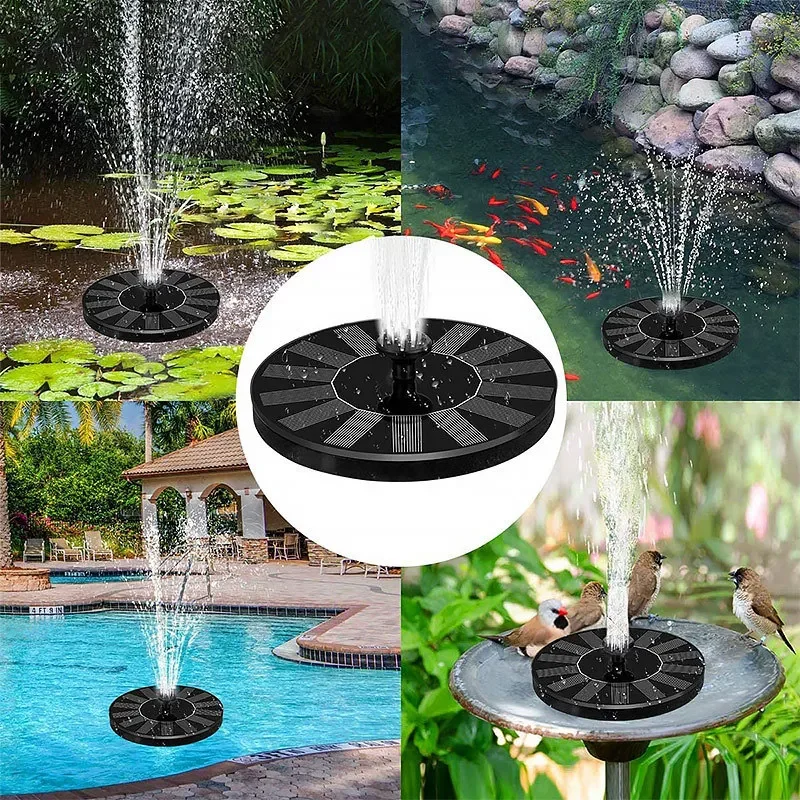 LED'li Güneş Enerjili Su Pompa - Floating Solar Fountain Water Pump incelemesi ve fiyatı