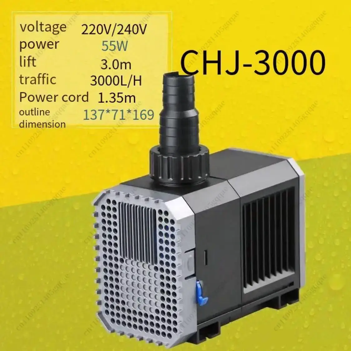Ultra Sessiz Dalgıç Akvaryum S - Submersible Pond Pump 5000L H incelemesi ve fiyatı