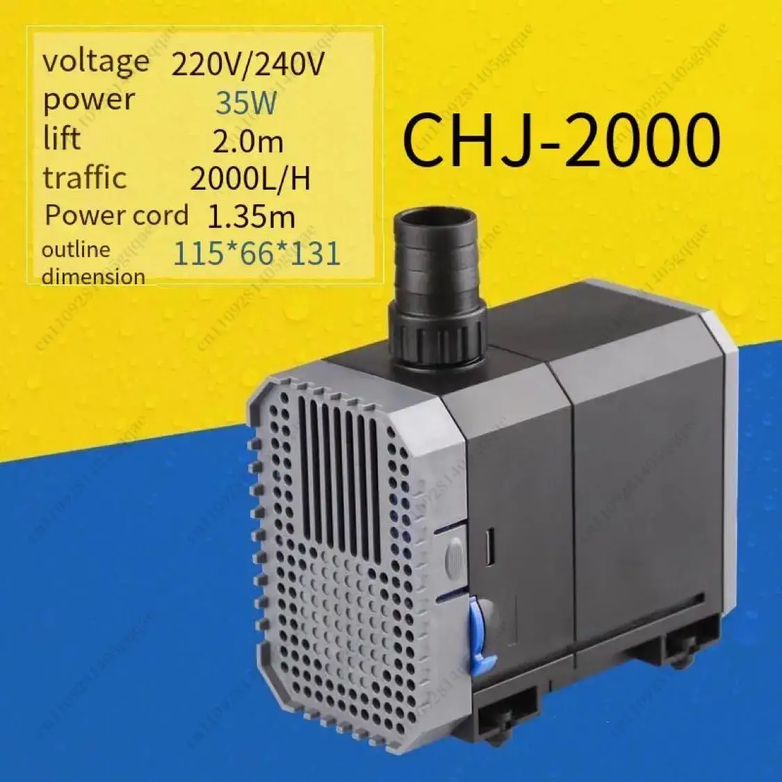Ultra Sessiz Dalgıç Akvaryum S - Submersible Pond Pump 5000L H incelemesi ve fiyatı
