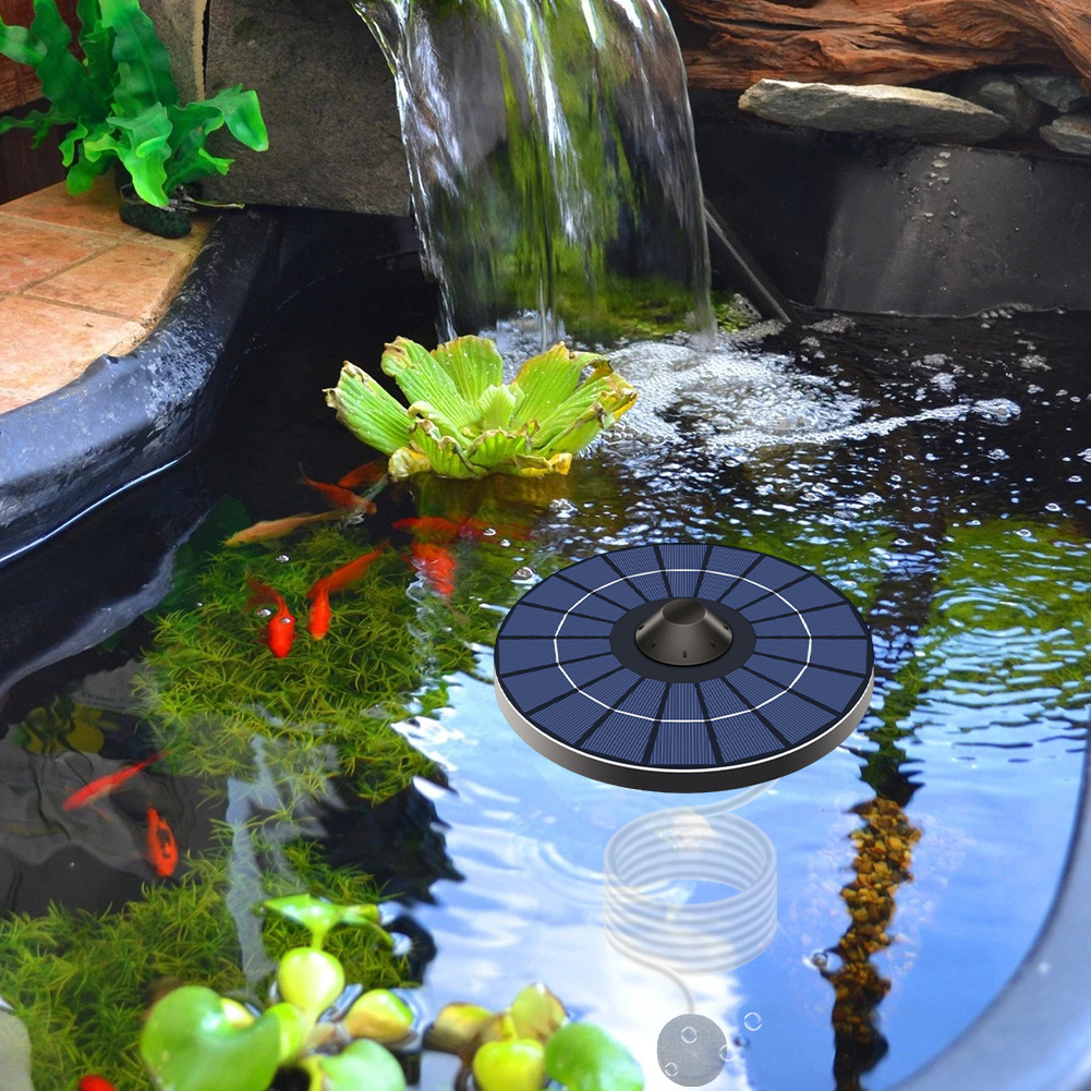 Güneş Enerjili Yüzer Gölet Hav - Solar Pond Aerator Oxygen Pump incelemesi ve fiyatı